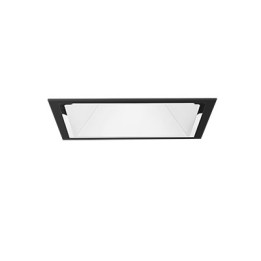 Downlight Sia Adjustable 170 Square Trim 25W Blanco neutro - 4000K CRI 80 18.4º ON-OFF Negro IP23 1942lm Leds C4 AH37-25X8S3OU60