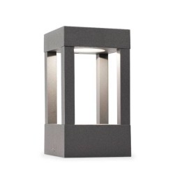 Baliza de Aluminio Inyectado AGRA Exterior Gris Oscuro LED