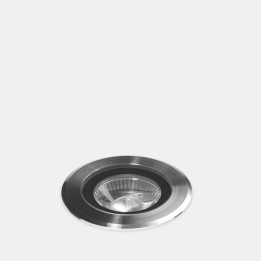 Lámpara Empotrable de suelo IP66-IP67 Max ø75mm Round LED 6.5W 4000K Acero inoxidable AISI 316 519lm Leds C4 AI12-P7X9S2BBCA