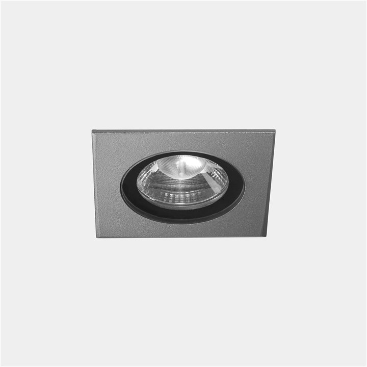 Downlight IP66 Max 75mm Square LED 6.5W 4000K Negro Leds C4 AI15-P7X9F1BB60
