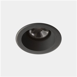 Downlight IP66 Max ø100mm Round LED 6.5W 2700K Negro Leds C4 AI16-P7V9M2BB60