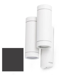 Aplique de Aluminio Inyectado STEPS Exterior Gris Oscuro