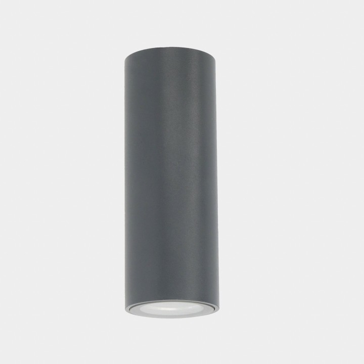 Plafón IP66 Max Small LED 5.3W 3000K Gris urbano 456lm Leds C4 AI22-P6W9S2OSZ5