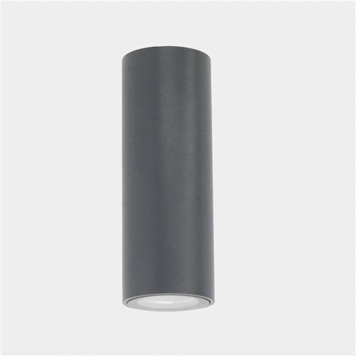 Plafón IP66 Max Small LED 5.3W 4000K Gris urbano 403lm Leds C4 AI22-P6X9M2OSZ5