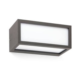 Aplique de Aluminio Inyectado TEJO Exterior Gris Oscuro