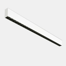 Lámpara Sistema Lineal Infinite Pro 1136mm Surface Hexa-Cell 30.38W Blanco cálido - 3000K CRI 80 DALI D4i Blanco IP40 1290lm Led