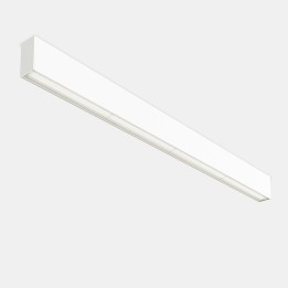 Lámpara Sistema Lineal Infinite Pro 1136mm Surface Wall washer 30.38W Blanco cálido - 3000K CRI 80 DALI-2/PUSH Blanco IP40 4162l