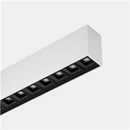 Lámpara Sistema Lineal Infinite Pro 1700mm Surface Opticell 21.36W Blanco neutro - 4000K CRI 80 ON-OFF Blanco IP40 3657lm Leds C