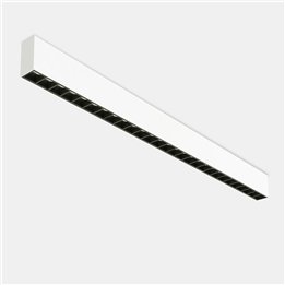 Lámpara Sistema Lineal Infinite Pro 1700mm Surface Hexa-Cell 45.57W Blanco cálido - 3000K CRI 80 DALI-2/PUSH Negro IP40 1965lm L