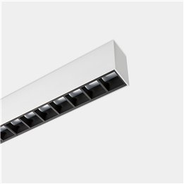 Lámpara Sistema Lineal Infinite Pro 1700mm Recessed Hexa-Cell 45.57W Blanco neutro - 4000K CRI 90 ON-OFF Blanco IN IP20 / OUT IP