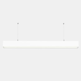 Lámpara Sistema Lineal Infinite Pro 1700mm Suspended Hexa-Cell 45.57W Blanco cálido - 3000K CRI 80 DALI-2/PUSH Negro IP40 1965lm