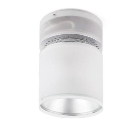 Plafón de Aluminio/Cristal translúcido LICHI Interior Blanco