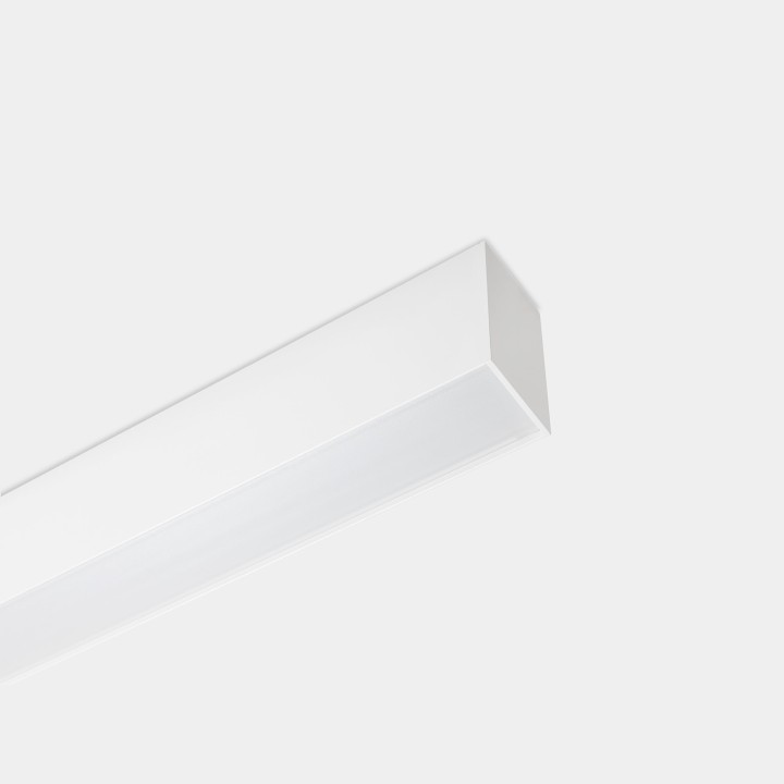 Lámpara Sistema Lineal Infinite Pro 1136mm Up&Down Opal 30.326.5W Blanco neutro - 4000K CRI 90 ON-OFF Negro IP40 7433lm Leds C4 