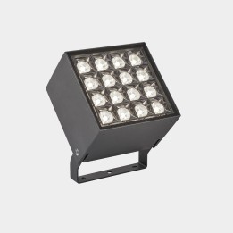 Proyector IP66 Cube Pro 16 LEDS LED 50W 3000K Gris urbano 4969lm Leds C4 AN14-5PW8S1DUZ5