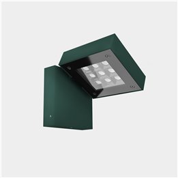 Aplique IP66 Modis Simple LED LED 18.3W Blanco cálido - 3000K ON-OFF Verde Abeto 1189lm Leds C4 AS11-18W9F1OUE3