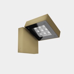 Aplique IP66 Modis Simple LED LED 18.3W Blanco cálido - 3000K ON-OFF Oro 1301lm Leds C4 AS11-18W9M3OUDL
