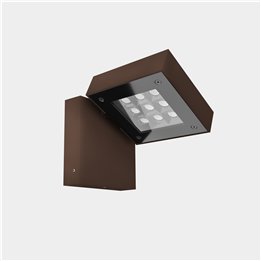 Aplique IP66 Modis Simple LED LED 18.3W Blanco neutro - 4000K DALI-2/PUSH Marrón 1189lm Leds C4 AS11-18X9F1DSJ6