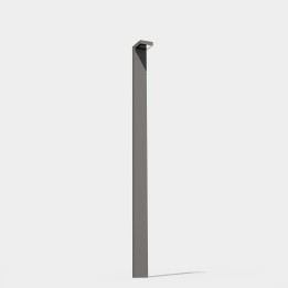 Farola IP66 Modis 2300mm LED LED 18.3W 3000K Gris urbano 1301lm Leds C4 AS16-18W9M3OUZ5