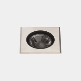 Lámpara Empotrable de suelo IP66-IP67 Max Square LED 17.3W 3000K Acero inoxidable AISI 316 1684lm Leds C4 AT11-18W9F1BBCA
