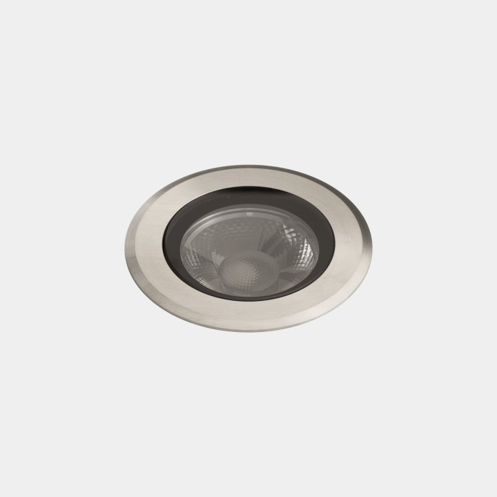 Lámpara Empotrable de suelo IP66-IP67 Max Round LED 17.3W 2700K Acero inoxidable AISI 316 1902lm Leds C4 AT12-18V9M3BBCA