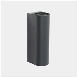 Aplique IP66 Max Double Emission LED 31.5W Blanco neutro - 4000K ON-OFF Negro 4382lm Leds C4 AT21-33X9M3OS60