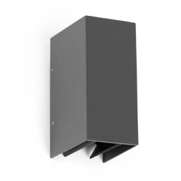 Aplique para exterior BLIND LED Gris Oscuro