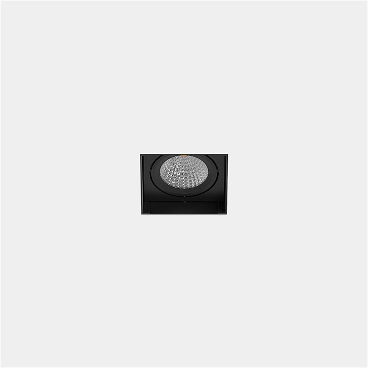 Downlight MULTIDIR TRIMLESS SMALL 10.7W Blanco cálido - 3000K CRI 90 24.5º Negro IN IP20 / OUT IP54 1144lm Leds C4 AU12-11W9M3BB
