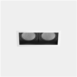 Downlight MULTIDIR TRIM BIG 33.2W Blanco cálido - 2700K CRI 90 59º Blanco IN IP20 / OUT IP54 3990lm Leds C4 AU19-18V9F1BB14