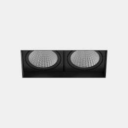 Downlight MULTIDIR TRIMLESS BIG 33.2W Blanco cálido - 2700K CRI 90 22.5º Negro IN IP20 / OUT IP54 3914lm Leds C4 AU21-18V9M3BB60