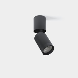 Plafón Iris Projector Surface 17.3W Blanco neutro - 4000K CRI 90 ON-OFF Negro IP23 759lm Leds C4 AV13-18X9U2OS60