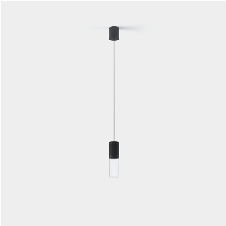 Lámpara Colgante Iris Penjant Surface 11.7W 3000K CRI 90 Negro IP20 618lm Leds C4 AV16-12W9Z2OS60