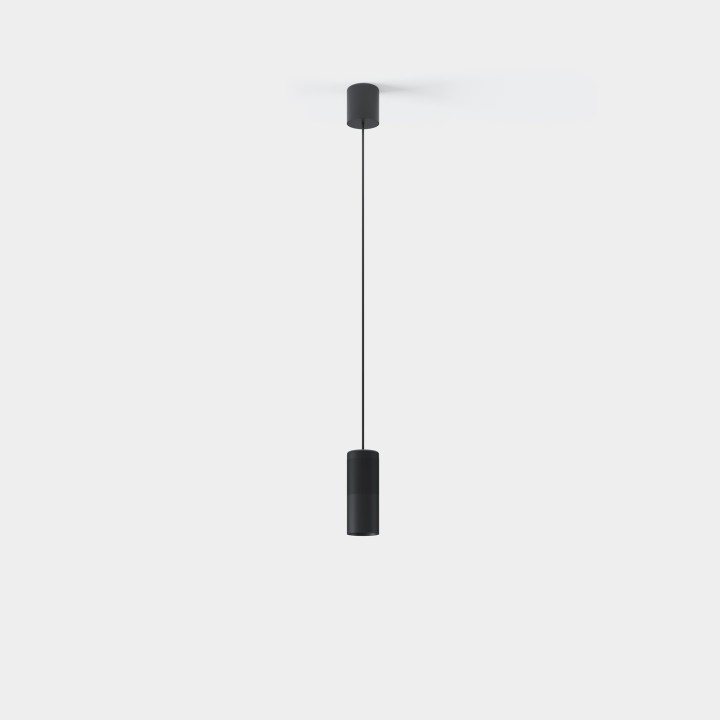 Lámpara Colgante Iris Penjant Surface 5.7W 2700K CRI 90 Negro IP20 280lm Leds C4 AV16-P6V9V3DS60