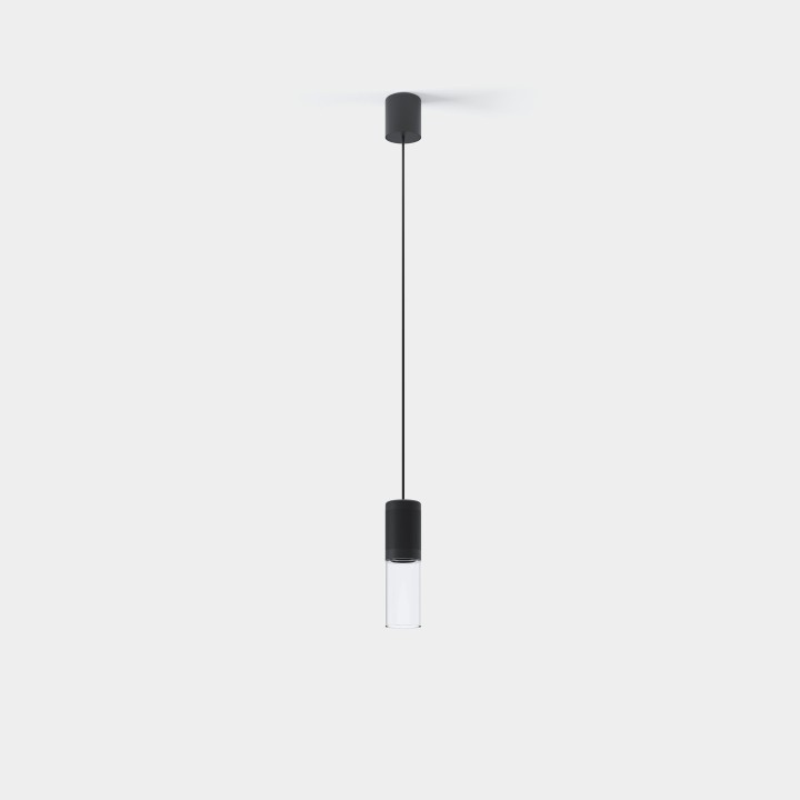 Lámpara Colgante Iris Penjant Surface 5.7W 3000K CRI 90 Negro IP20 363lm Leds C4 AV16-P6W9Z1OS60