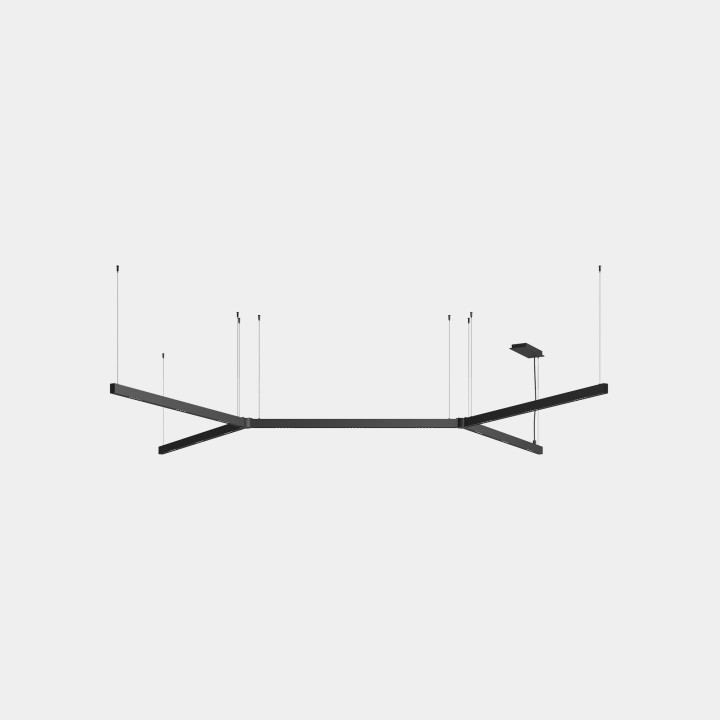 Lámpara Sistema Lineal APEX_H_AW35_36 90W Blanco neutro - 4000K CRI 90 Casambi Blanco IP40 7815lm Leds C4 AW36-90X9BEXB14