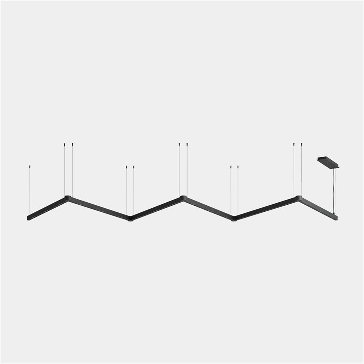 Lámpara Sistema Lineal APEX_WW_AW37_38 108W Blanco cálido - 3000K CRI 90 Casambi Blanco IP40 9378lm Leds C4 AW38-CPW9BEXB14