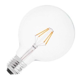 Bombilla LED E27 Globo Filamento 4W  460Lm  2700K