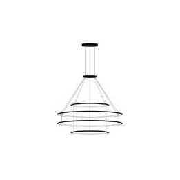 Lámpara Colgante Circular Inward 4 Rings (ø1200 ø2000 ø2000 ø1200) LED 336.6W 15403lm 4000K Blanco Leds C4 CD4I-00X9AZOU14