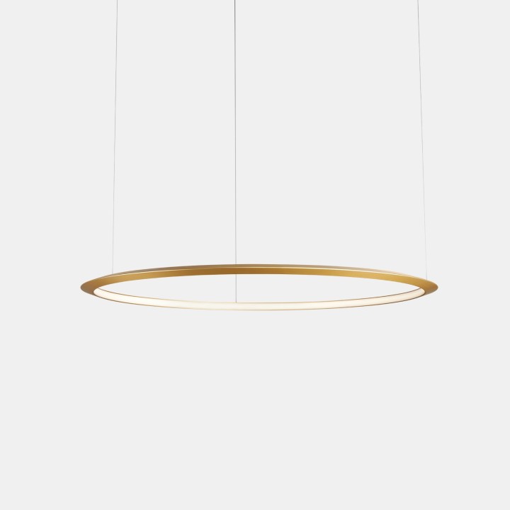 Lámpara Colgante Circular Inward ø900 Recessed LED 45.6W 1438lm 2700K Blanco Leds C4 CD5K-00V9AZDU14