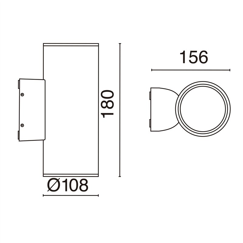 Lámpara Colgante Circular Outward 5 Rings (ø600 ø1200 ø2000 ø1200 ø600) LED 290.7W 19424lm 4000K Negro Leds C4 CF4F-00X9AZOU05