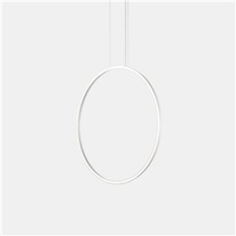Lámpara Colgante Circular Vertical Side ø900 Surface LED 45.6W 1529lm 3000K Blanco Leds C4 CP4K-00W9AZRU14