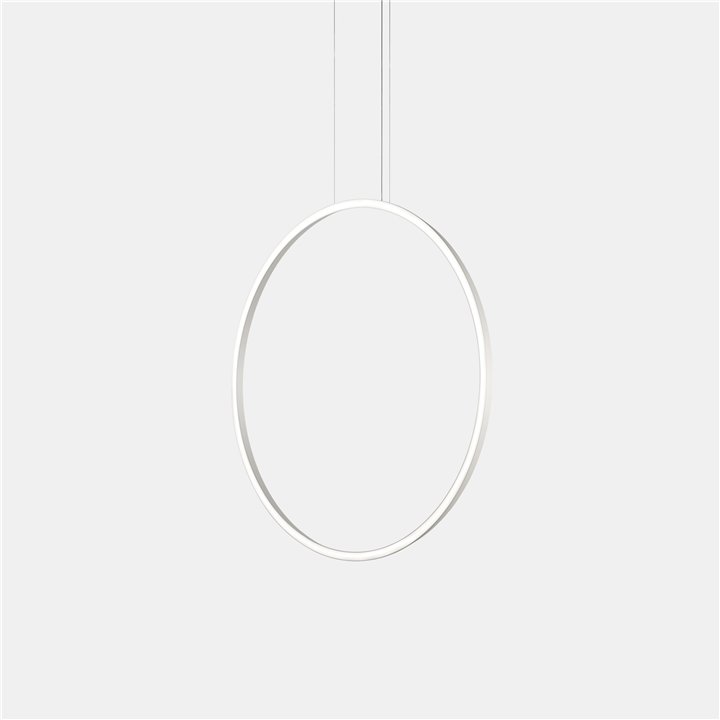 Lámpara Colgante Circular Vertical Side ø900 Surface LED 45.6W 1529lm 3000K Blanco Leds C4 CP4K-00W9AZRU14