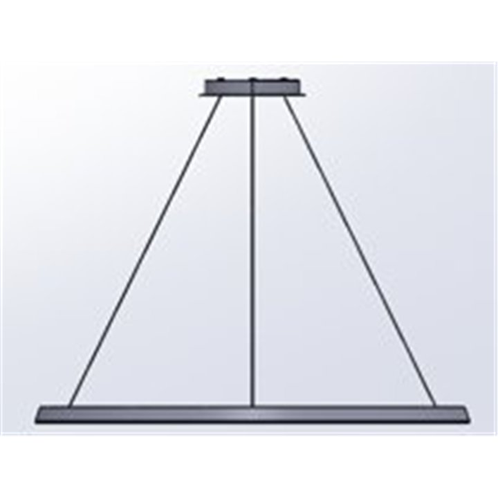 Lámpara Colgante Circular Downward ø900 Surface LED 45.6W 1311lm 2700K Blanco Leds C4 CS4K-00V9AZDU14