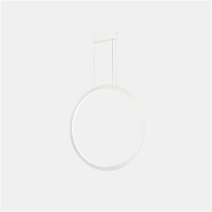 Lámpara Colgante Circular Vertical Inward ø600 Surface LED 31.7W 1685lm 4000K Blanco Leds C4 CV4A-00X9AZOU14