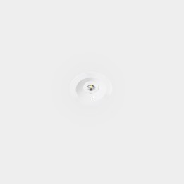 Luminaria de emergencia REDO Empotrado IP20 Blanco, 200lm -3h /Permanente+Autotest Leds C4 EM04-0203PA1400