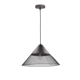 Lámpara Colgante IP20 Maya E27 40W Negro Forlight DE-0011-NEG