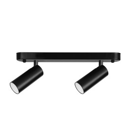 Proyector IP20 Logos Double LED LED 3.73.7W 3000K Negro 564lm Forlight DE-0015-NEG