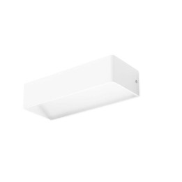 Aplique IP20 Toppi 250mm LED 9.4W 3000K Blanco 598lm Forlight DE-0232-BLA