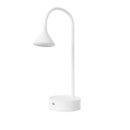 Lámpara de Sobremesa IP20 Ding LED 4.8W 3000K Blanco 326lm Forlight DE-0271-BLA