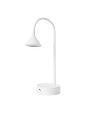 Lámpara de Sobremesa IP20 Ding LED 4.8W 3000K Blanco 326lm Forlight DE-0271-BLA