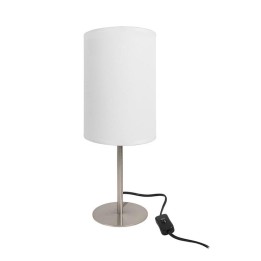 Lámpara de Sobremesa IP20 Romi E27 40W Niquel Santinado Forlight DE-0383-SAT